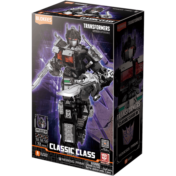 Blokees Figures | Transformers Classic Class 08 Nemesis Prime | The Nerd Merchant