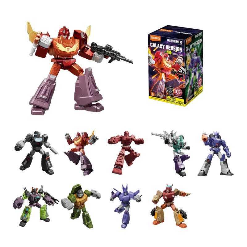 Blokees Figures Transformers Galaxy Version 10 One Shall Stand