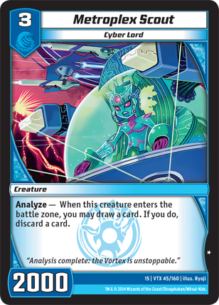 Kaijudo | Metroplex Scout - Level 3 (15VTX) | The Nerd Merchant