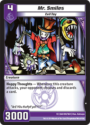 Kaijudo | Mr. Smiles - Level 4 (13GAU) | The Nerd Merchant