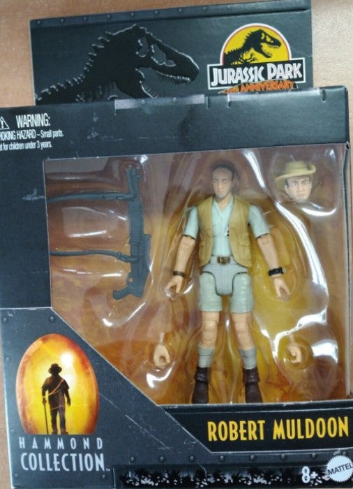 Jurassic Park - Mattel Action Figure - Hammond Collection - Robert Muldoon