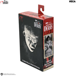 Welcome to Derry - 7 in Scale Action Figure - Ultimate Black & White Pennywise