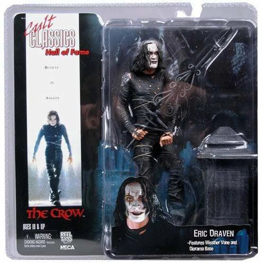 NECA Cult Classics - Eric Draven w/Weather Vane and Diorama Base (Minor Damage to Package)