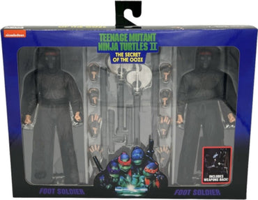 NECA | TMNT Secret of the Ooze - Foot Soldier 2-Pack [NIP] | The Nerd Merchant