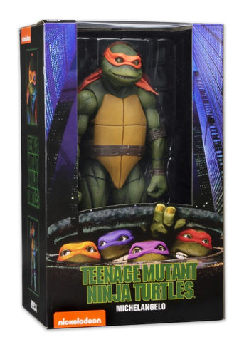 NECA | Teenage Mutant Ninja Turtles (1990 Movie) – 1/4 Scale Figure – Michelangelo [NIP] | The Nerd Merchant