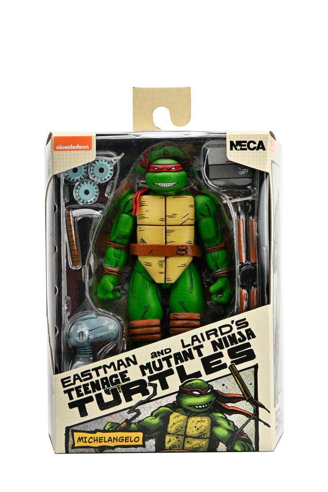 NECA | TMNT Mirage Comics - 7in Scale Action Figure - Michelangelo | The Nerd Merchant