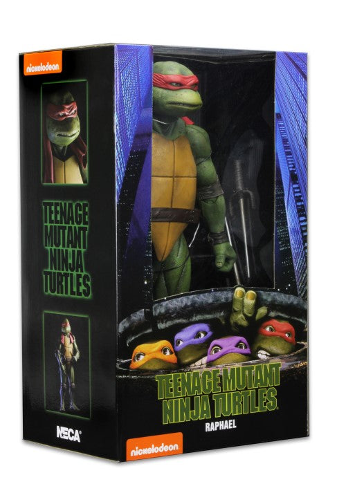 NECA | Teenage Mutant Ninja Turtles (1990 Movie) – 1/4 Scale Figure – Raphael [NIP] | The Nerd Merchant