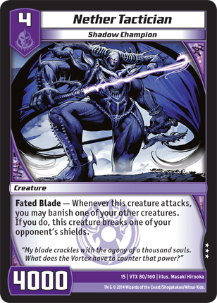 Kaijudo | Nether Tactician - Level 4 (15VTX) | The Nerd Merchant