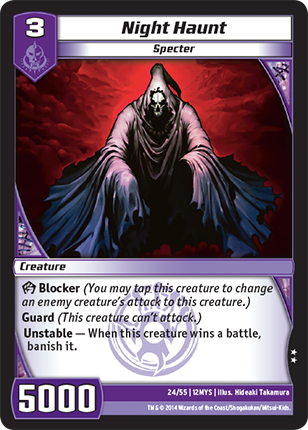 Kaijudo | Night Haunt - Level 3 (12MYS) | The Nerd Merchant