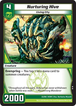 Kaijudo | Nurturing Hive - Level 4 (10INV) | The Nerd Merchant