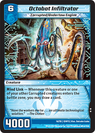 Kaijudo | Octobot Infiltrator - Level 6 (12MYS) | The Nerd Merchant