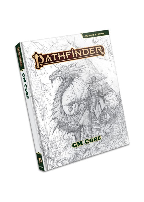 Pathfinder | 2nd Edition GM Core - Sketch Cover | The Nerd Merchant