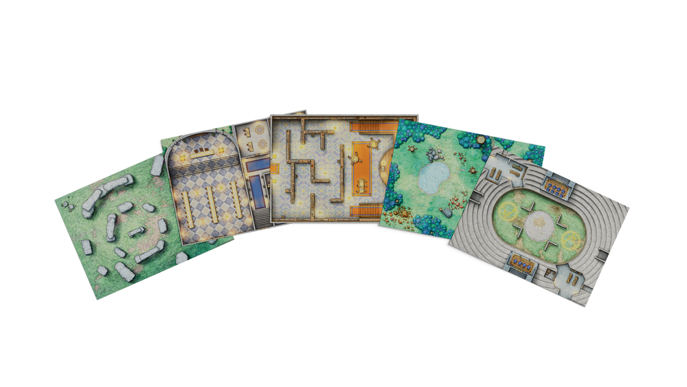 Dungeons & Dragons: Arcana Unleashed Map Pack