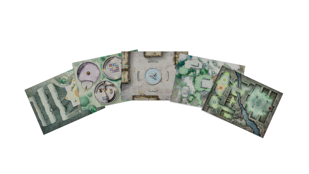 Dungeons & Dragons: Arcana Unleashed Map Pack