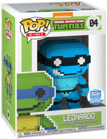 Funko Pop | Leonardo (8-Bit) [Funko] - TMNT #04 [EUC] | The Nerd Merchant