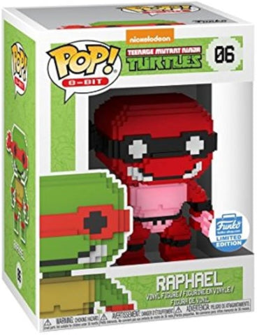 Funko Pop | Raphael (8-Bit) [Funko] - TMNT #06 [EUC] | The Nerd Merchant