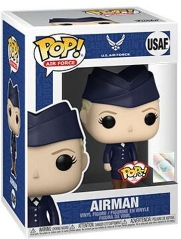 Funko Pop | Airman (Female) (Caucasian) - U.S. Air Force #USAF [EUC] | The Nerd Merchant