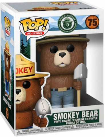 Funko Pop | Smokey Bear - Ad Icons #75 [EUC] | The Nerd Merchant