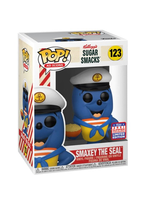 Pop! Vinyl | Smaxey the Seal [Summer Con] - Ad Icons  #123 | The Nerd Merchant