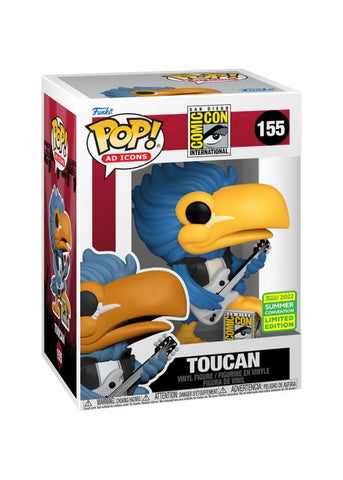 Funko Pop | Toucan (Rocker) [Summer Con] - Ad Icons #155 [EUC] | The Nerd Merchant