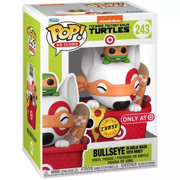 Bullseye in Ninja Mask w/Mikey (Chase) [Target] - Ad Icons  #243