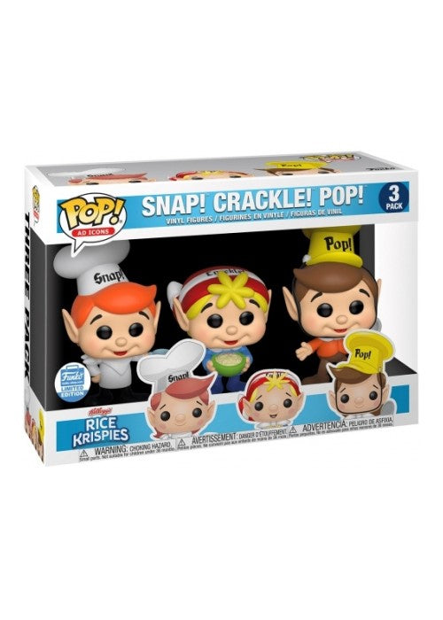 Pop! Vinyl | Snap! Crackle! Pop! [Funko] - Ad Icons 3-Pack | The Nerd Merchant