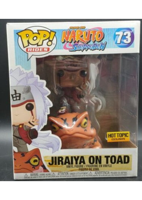 Pop! Vinyl | Jiraiya on Toad (Hot Topic) - Naruto #73 | The Nerd Merchant