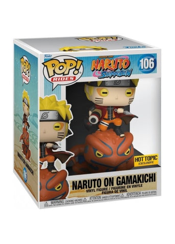 Funko Pop | Naruto on Gamakichi (Hot Topic) - Naruto #106 [EUC] | The Nerd Merchant