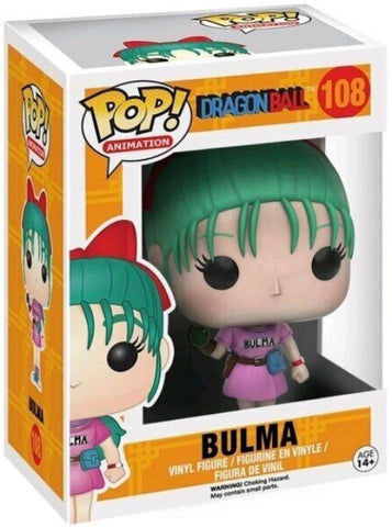 Funko Pop | Bulma - Dragonball #108 [EUC] | The Nerd Merchant