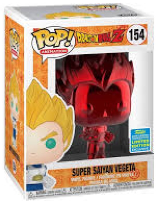 Pop! Vinyl | Super Saiyan Vegeta [Summer] - Dragonball Z #154 | The Nerd Merchant