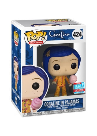 Funko Pop | Coraline in Pajamas [Fall Con] - Coraline #424 [EUC] | The Nerd Merchant