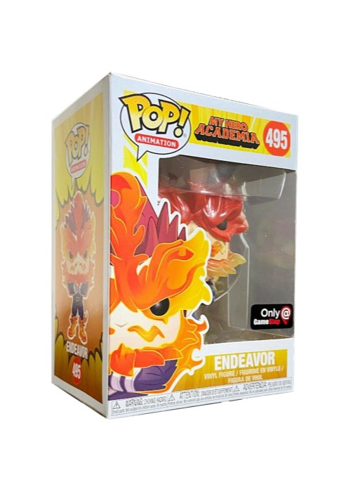 Pop! Vinyl | Endeavor [Game Stop] - My Hero Academia  #495 | The Nerd Merchant
