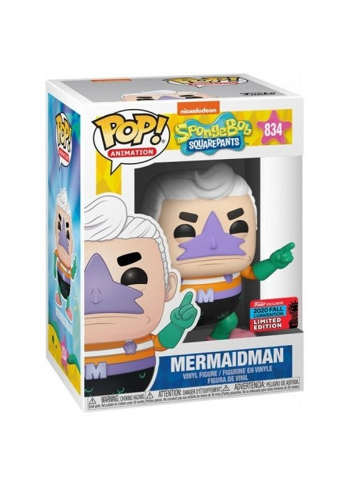 Funko Pop | Mermaidman [Fall Con] - Spongebob Squarepants #834 [EUC] | The Nerd Merchant