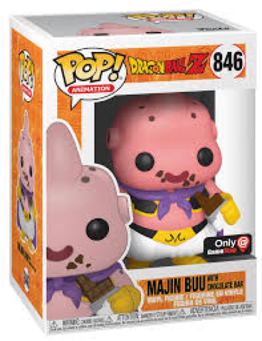 Pop! Vinyl | Majin Buu with Chocolate Bar (Gamestop) - Dragonball Z #846 | The Nerd Merchant