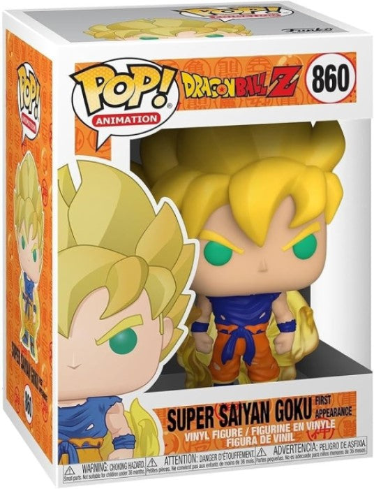 Funko Pop | Super Saiyan Goku (First Appearance) - Dragonball Z #860 [EUC] | The Nerd Merchant