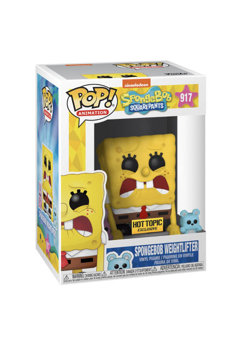 Pop! Vinyl | Spongebob Weightlifter [Hot Topic] - Spongebob Squarepants #917 | The Nerd Merchant