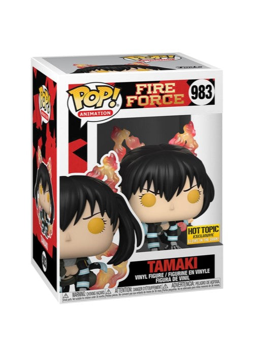 Pop! Vinyl | Tamaki (Hot Topic) [Glow in the Dark] - Fire Force #983 | The Nerd Merchant