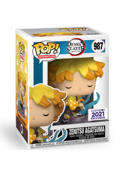 Pop! Vinyl | Zenitsu Agatsuma (Funimation) - Demon Slayer #987 | The Nerd Merchant