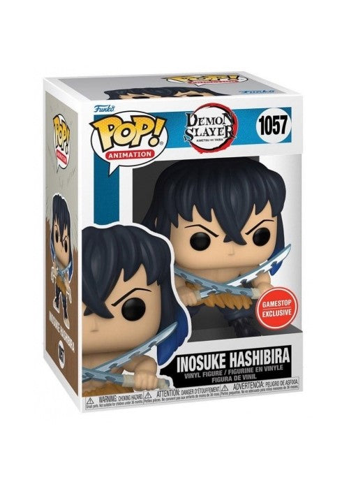 Pop! Vinyl | Inosuke Hashibira (Gamestop) - Demon Slayer #1057 | The Nerd Merchant