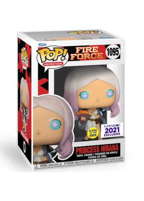 Pop! Vinyl | Princess Hibana (Funimation) [Glow in the Dark] - Fire Force #1095 | The Nerd Merchant