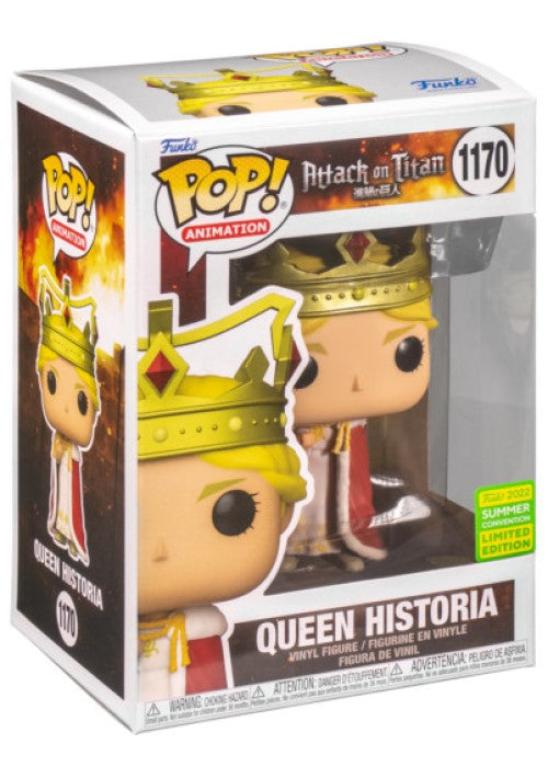 Funko Pop | Queen Historia (Summer Con) - Attack on Titan  #1170 [EUC] | The Nerd Merchant