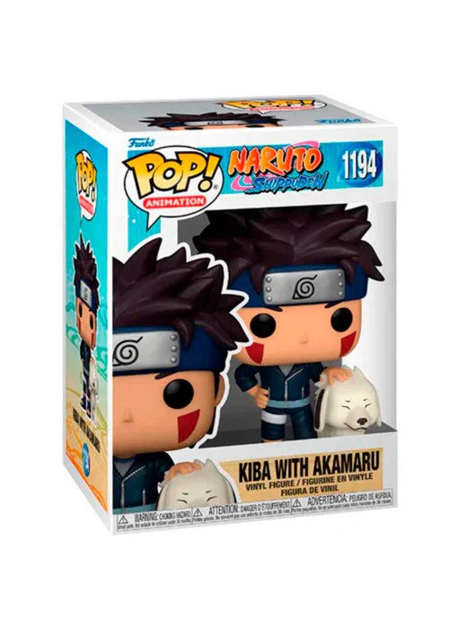 Funko Pop | Kiba with Akamaru - Naruto  #1194 [EUC] | The Nerd Merchant