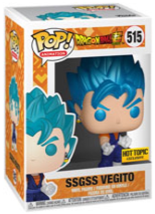 Pop! Vinyl | SSGSS VEGITO [Hot Topic] - Dragonball Z - #515 - | The Nerd Merchant