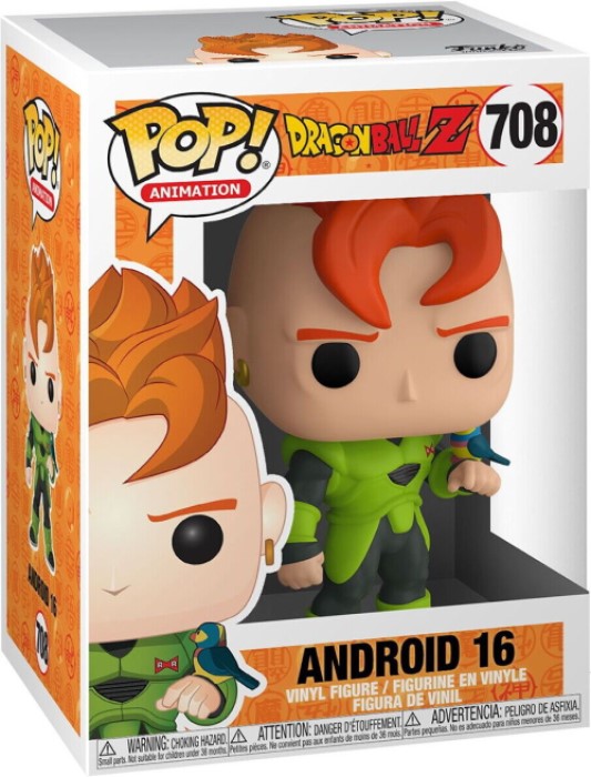 Pop! Vinyl | Android 16- Dragonball Z #708 | The Nerd Merchant