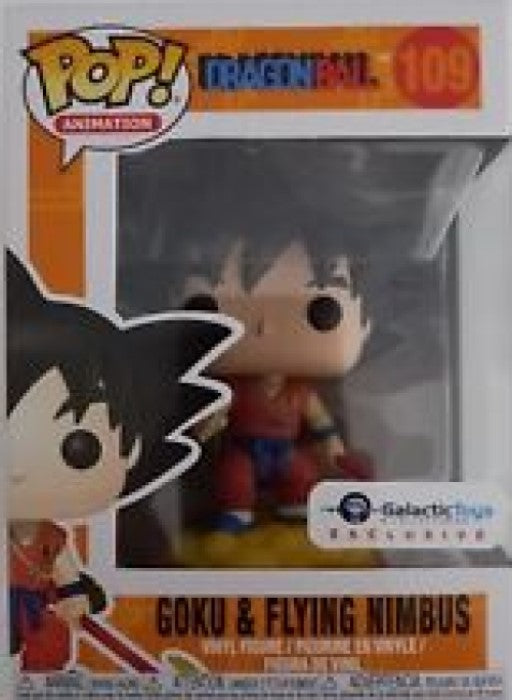 Funko Pop | Goku & Flying Numbus [Galactic Toys] - Dragonball #109 [EUC] | The Nerd Merchant