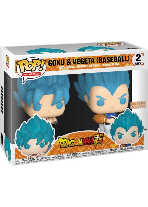 Pop! Vinyl | Goku & Vegeta (Baseball) [Box Lunch] - Dragonball Z 2-Pack | The Nerd Merchant