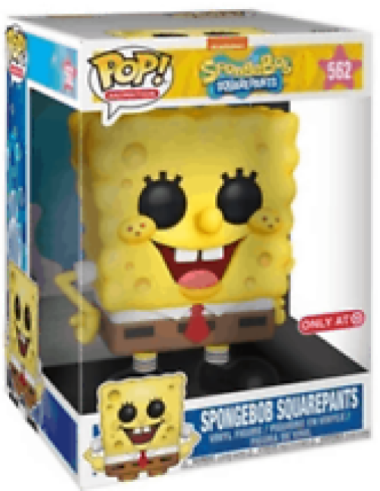 Pop! Vinyl | Spongebob Squarepants (Jumbo) [Target] - Spongebob #562 | The Nerd Merchant