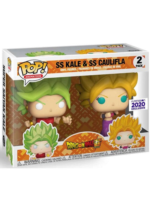 Funko Pop | SS Kale & SS Caulifla [Funimation] - Dragonball Z 2-Pack [EUC] | The Nerd Merchant