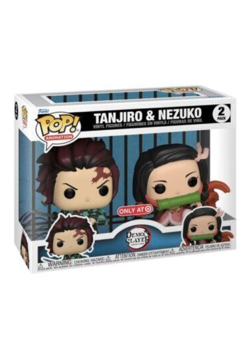 Pop! Vinyl | Tanjiro & Nezuko [Target] - Animation 2-Pack | The Nerd Merchant