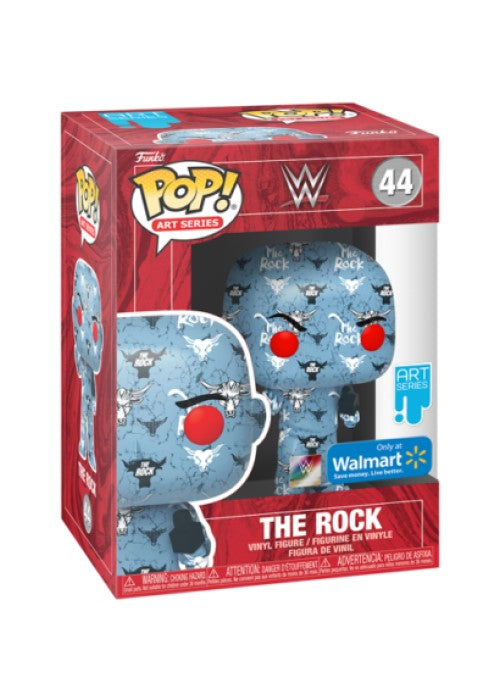 Funko Pop | The Rock [Walmart] - Art Series - #44 [EUC] | The Nerd Merchant